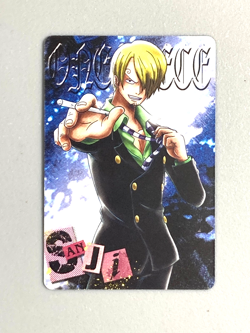 Sanji - One Piece Caramel Popcorn Card 004 - Memorial Log 3 - Image 1