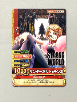 Nami - Strong World SW-002-W PR - One Piece One Py Berry Match Card - Image 1