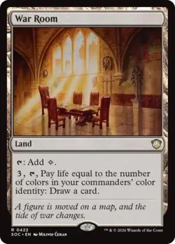 ~ War Room ~ NM ~ Commander: Secrets of Strixhaven ~ MTG ~ - Image 1