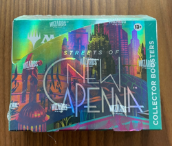 MTG Streets of New Capenna Collector Booster Box New! Sealed! + X2 Box Toppers! - Image 2