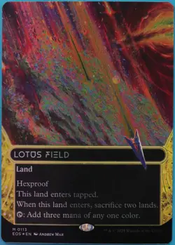 Lotus Field (113 Galaxy) FOIL Edge of Eternities: Stellar Sights MINT (519997) - Image 1