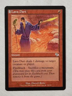 NM Lava Dart Judgment Mtg Magic the Gathering - Image 1