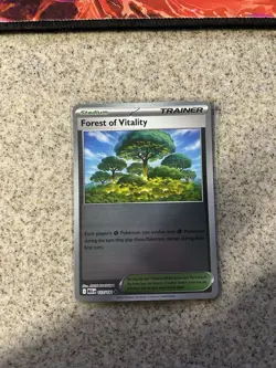Forest of Vitality [Reverse Holo] #117 Pokemon Mega Evolution NM! - Image 1