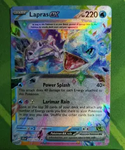 Lapras ex 032/142 Sv07: Stellar Crown Holo Pokemon NM - Image 1