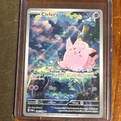 Clefairy 094/088 (IR) Pokemon Perfect Order Full Art Illustration Rare Pokemon - Image 1