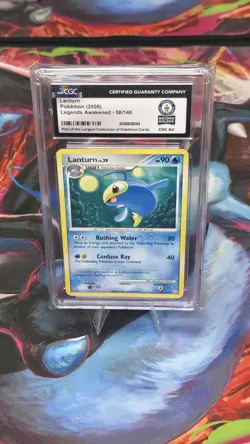 CGC Guinness World Record Holder 1/1 Lanturn 58/146 (2008) Non Holo Legends awak - Image 4