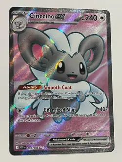 Cinccino ex - 105/086 - ME04: Chaos Rising (CRI) Ultra Rare NM Pokemon - Image 2