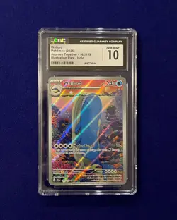 CGC 10 Wailord #162 Journey Together 2025 Pokemon GEM MINT - Image 1