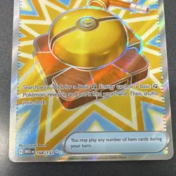 The Pokemon Company Fighting Gong 168/132 ME01 Holo Ultra Rare English Trainer - Image 3