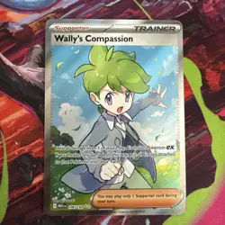 Pokemon TCG Mega Evolutions Wally's Compassion Ultra Rare Holo 176/132 - Image 1