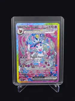Pokemon Sylveon ex 156/131 Holo Prismatic Evolutions Pokemon NM - Image 1