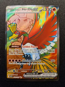 Ethan's Ho-Oh ex 209/182 Destined Rivals Ultra Rare NM - Image 1