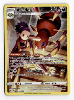 Ariados TG09/TG30 Trainer Gallery - Pokemon Card Brilliant Stars - Near Mint - Image 1
