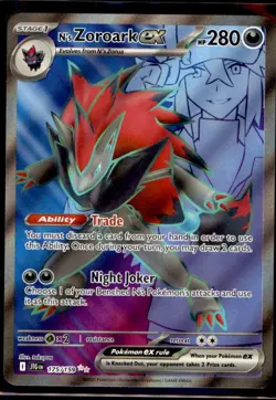 Pokemon TCG - N's Zoroark ex - Ultra Rare SV09: Journey Together 175/159 NM - Image 1