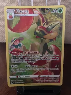 Pokemon TCG Astral Radiance Flapple Trainer Gallery Holo TG02/TG30 NM/M! - Image 1