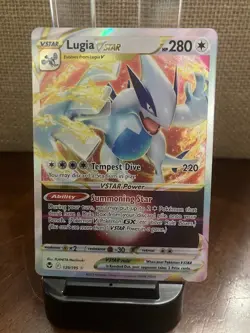 Pokemon TCG Silver Tempest Lugia VSTAR 139/195 Ultra Rare Holo NM/M! - Image 1