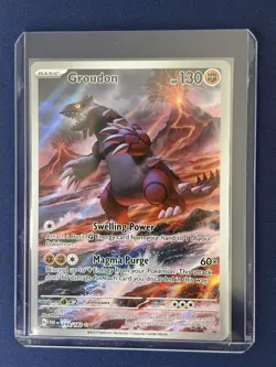 Groudon 199/182 Paradox Rift Illustration Rare - Image 1