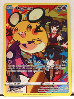 Dedenne TG07/TG30 - Full Art Ultra Rare Holo - Pokemon Brilliant Stars - Image 1