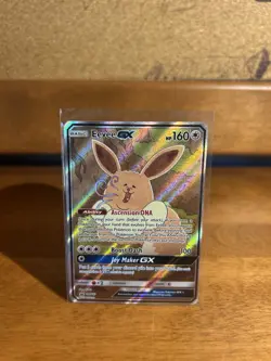 Pokemon TCG Eevee GX SM233 Black Star Promo - Image 1