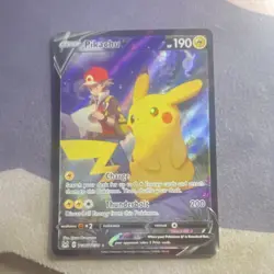 The Pokemon Company Pikachu V TG16/TG30 Lost Origin TG Holo Ultra Rare EN 190 - Image 1