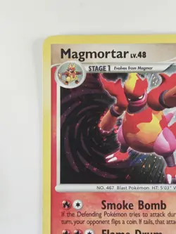 Magmortar 12/123 Holo Rare Mysterious Treasures Diamond & Pearl Pokemon 2007 LP - Image 3