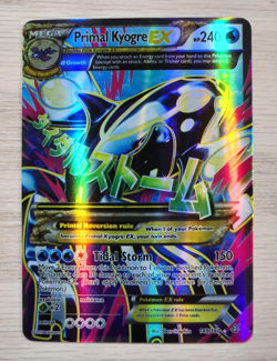 Pokemon Primal Kyogre EX 149/160 XY Primal Clash 2015 Ultra Rare Full Art Holo - Image 1