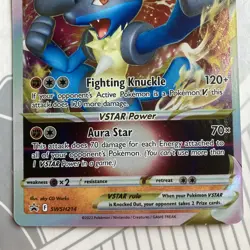 Lucario VSTAR SWSH214 Holo Promo Sword & Shield Promo Pokemon Near Mint - Image 4