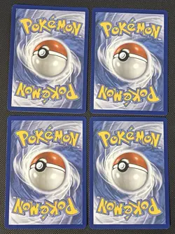 x4 Weedle 001/086 ME04 Chaos Rising Pokemon Playset 4x NM - Image 2