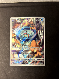 Squirtle Pokemon TCG SV07: Stellar Crown 148/142 NM - Image 2