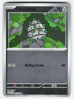 FERROSEED ( CRI 062/086 ) REVERSE HOLO - Pokemon - 2026 OKUBO NM/M - Image 1