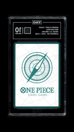 POP 1 TAG 10 ONE PIECE Monkey D. Luffy / Kaido OP05 Alternate Art Don ! ! - Image 2