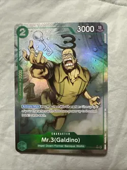Mr.3(Galdino) (Alt Art) ST30-014 C Stard Deck EX (Luffy & Ace) - One Piece - Image 1