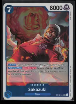 Sakazuki OP12-044 One Piece Legacy of the Master Rare Near Mint - Image 1