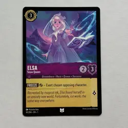 Elsa 41/204 Disney Lorcana The First Chapter Regular Uncommon Card NM - Image 1