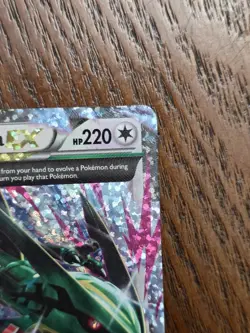 M Rayquaza EX 76/108 SW&SH Celebrations Holo Pokemon Card - Image 4