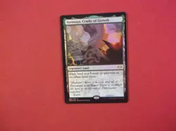 MTG " Yavimaya, Cradle of Growth " FOIL from Mod Horizons 2 NMt-MT - Image 1