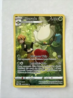 Pokemon Roserade TG02/TG30 Swsh11: Lost Origin Trainer Gallery Holo - Image 1