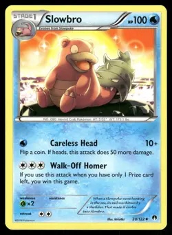 Slowbro 20/122 Uncommon BREAKpoint Pokemon Near Mint - Image 1