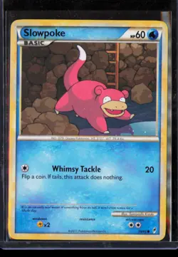 Slowpoke 70/95 Common Call of Legends Pokemon Lightly Played - Image 1