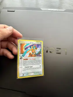 2006 Pokemon Deoxys EX Delta Species Reverse Holo 5/110 Holon Phantom Stamped LP - Image 1