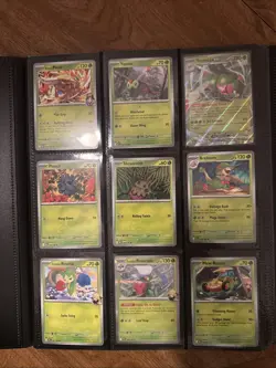 Pokemon Destined Rivals Partial Set Binder NM/M - Image 1