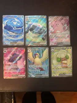 Pokemon TCG lot of 6 FULL ART EX - Image 1