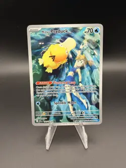 2025 Pokemon Destined Rivals Misty's Psyduck NM+ #193/182 - Image 1