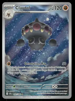 CLAYDOL 092/086 HOLO ILLUSTRATION RARE CHAOS RISING POKEMON NEAR MINT - Image 1