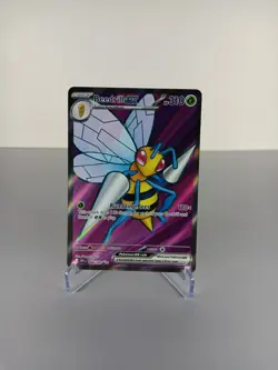 Pokemon TCG Beedrill ex 098/086 Ultra Rare Full Art Chaos Rising ME04 NM - Image 1