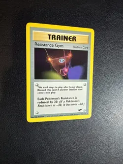 Pokemon TCG - RESISTANCE GYM - #109 - RARE - GYM CHALLENGE (2000) - WOTC - LP - Image 2