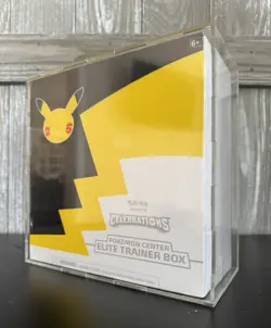 Pokemon TCG Celebrations Pokemon Center Elite Trainer Box English 25th Anniv - Image 1