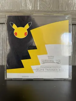 Pokemon TCG Celebrations Pokemon Center Elite Trainer Box English 25th Anniv - Image 2