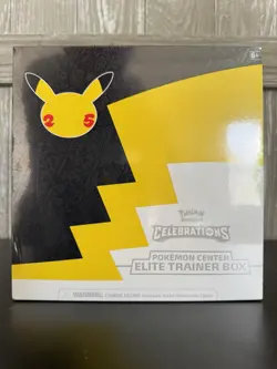 Pokemon TCG Celebrations Pokemon Center Elite Trainer Box English 25th Anniv - Image 3