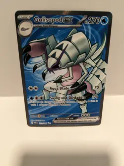 Pokemon TCG Golisopod ex Paradox Rift 221/182 Holo Ultra Rare - Image 1